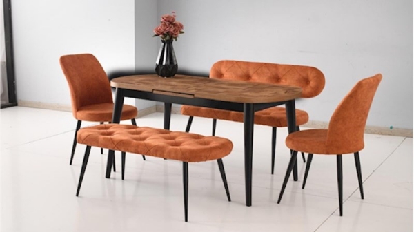 NISA TABLE and GONCA BENCH SET