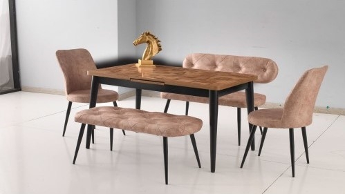 DURU TABLE and GONCA BENCH SET