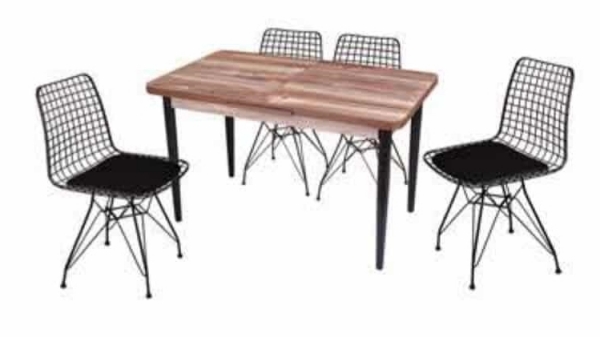 SILVA TAPERED FOOT TABLE and CHAIR