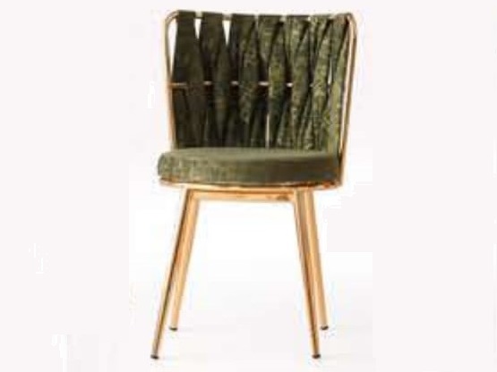 Dilara Chair Gold Kaplama Srm 1015