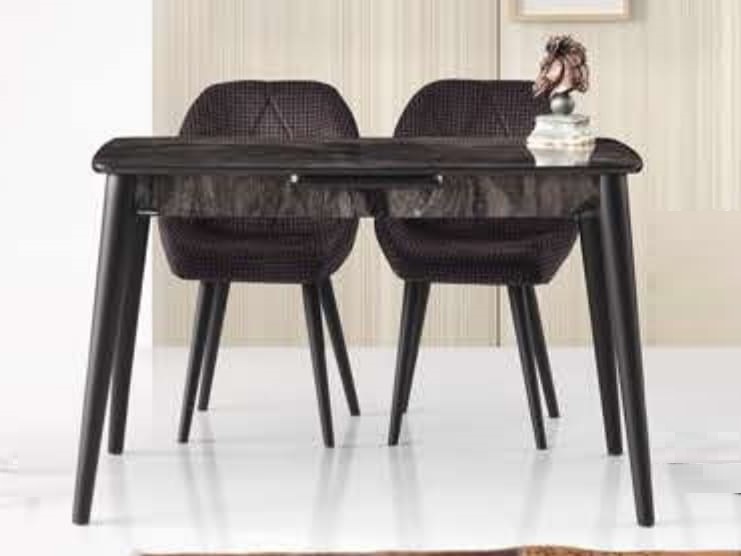 Milano Table Black Marble 120x70 cm