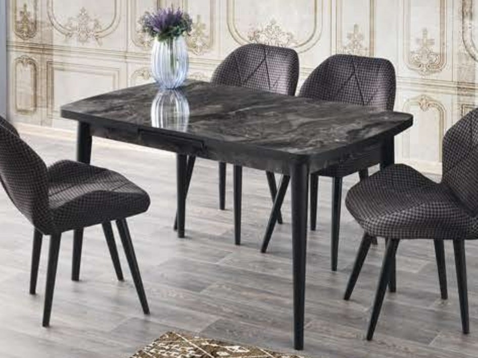 Silva Table Black Marble 130x80 cm