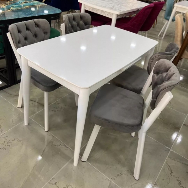 Milano Table White 120x70 cm